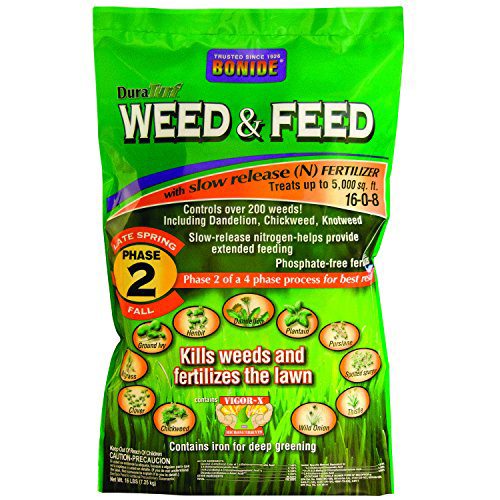 Lawn Fertilizer with Weed Control